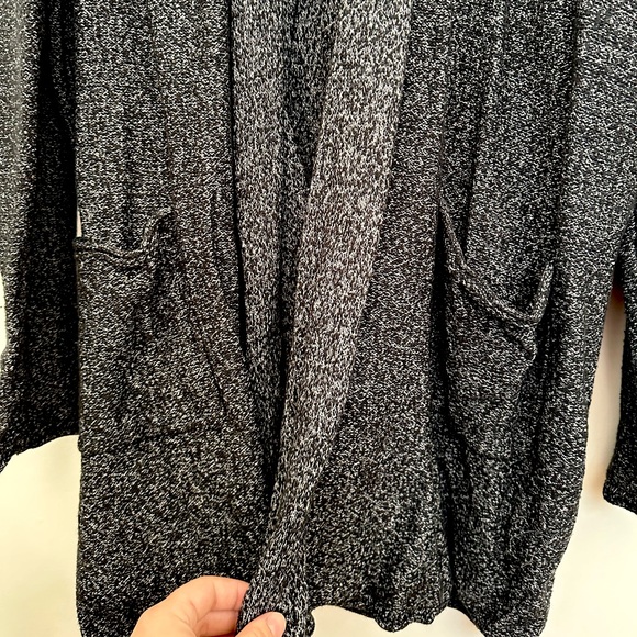 Roots Black Salt & Pepper Cardigan - Picture 3 of 4